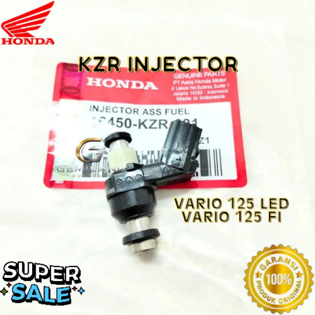 INJECTOR KODE KZR, INJECTOR VARIO 125 LED, INJECTOR VARIO 125 FI