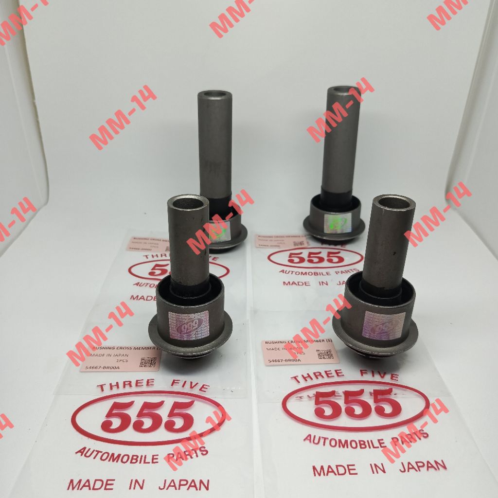 Bushing Cross Member Panjang Pendek Nissan Juke X-Trail Xtrail T31 T32 Serena C25 Ori 555 Japan 4Pcs
