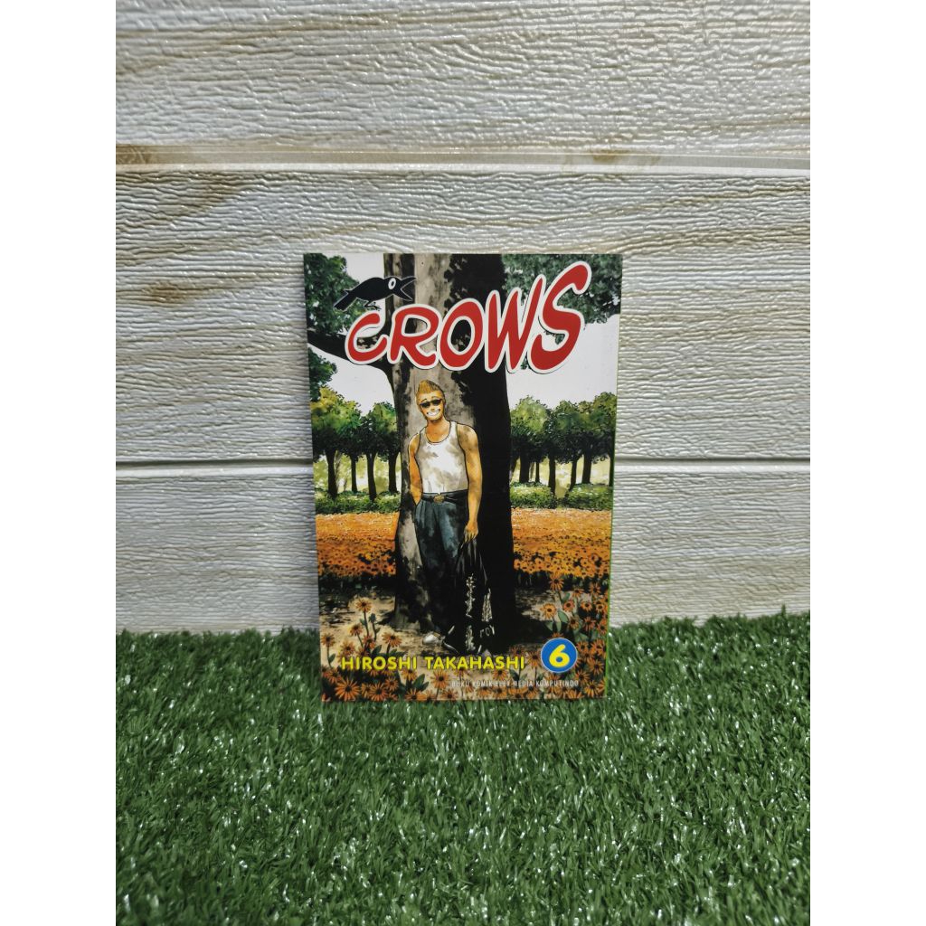 Komik Crows 6 Eks. Perpustakaan