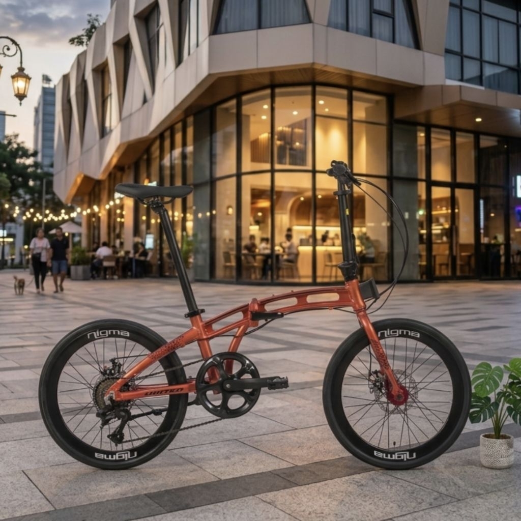 Sepeda Lipat/Folding Bike UNITED NIGMA 2 20INCH 8speed