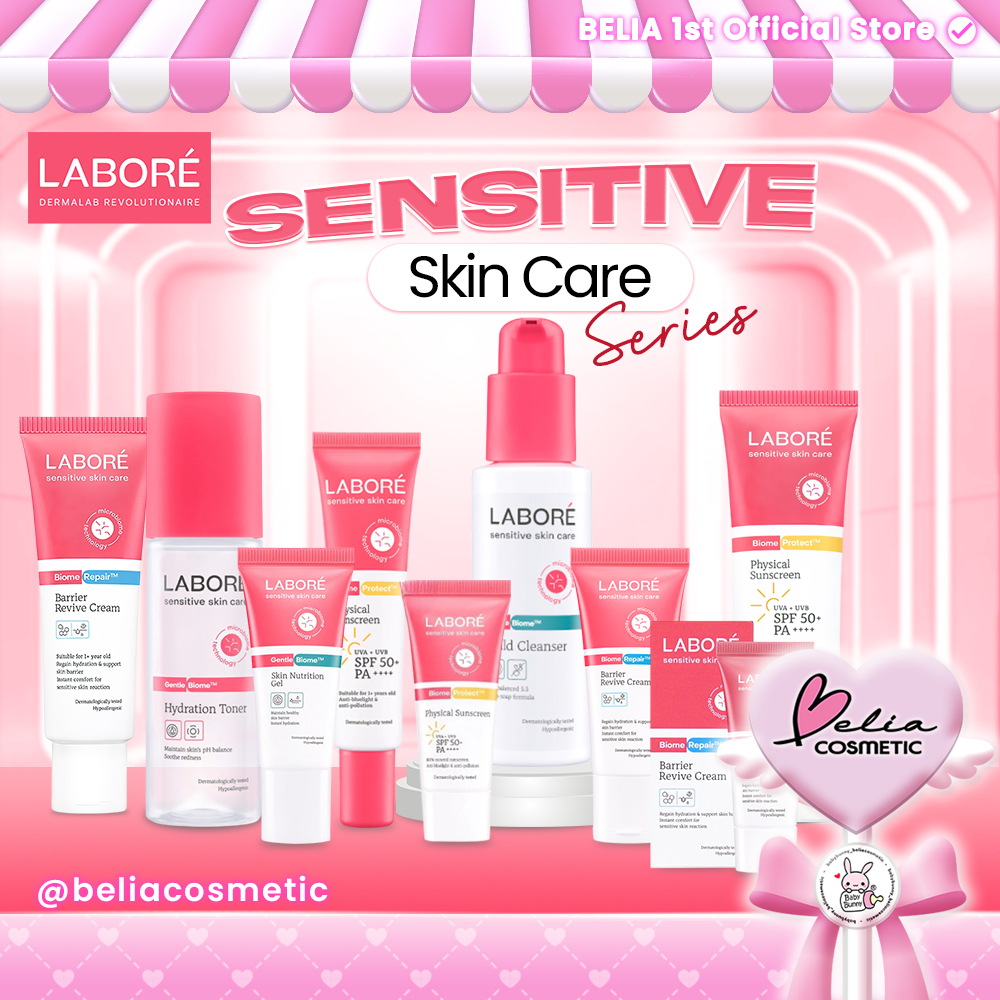 [ BELIA ] LABORE DERMALAB REVOLUTIONAIRE | Gentle Biome | Biome Repair Protect Toner | Barrier Cream