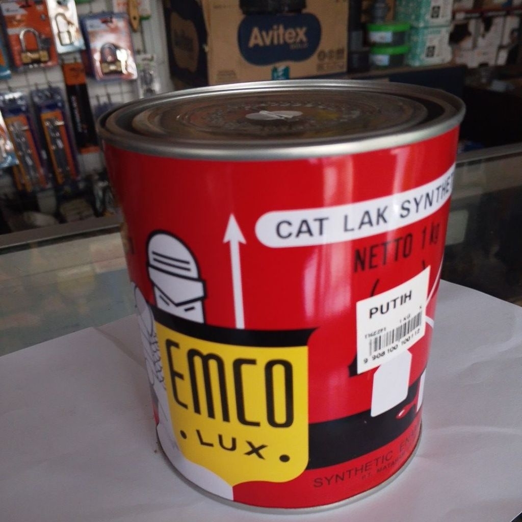 Cat EMCO 1KG KAYU BESI Putih