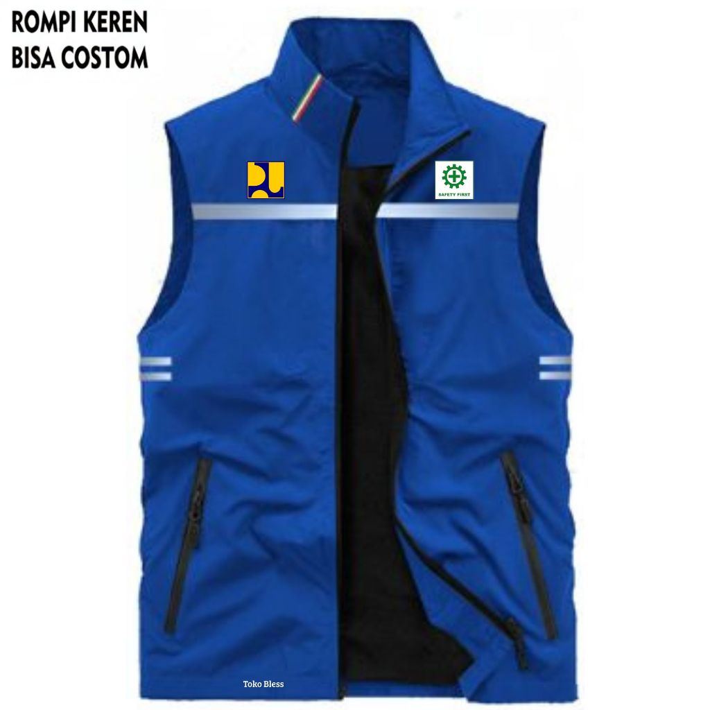 Rompi Scotlight Baru K3 PUPR Rompi K3 PUPR, Rompi Safty PUPR, Rompi Dinas PUPR