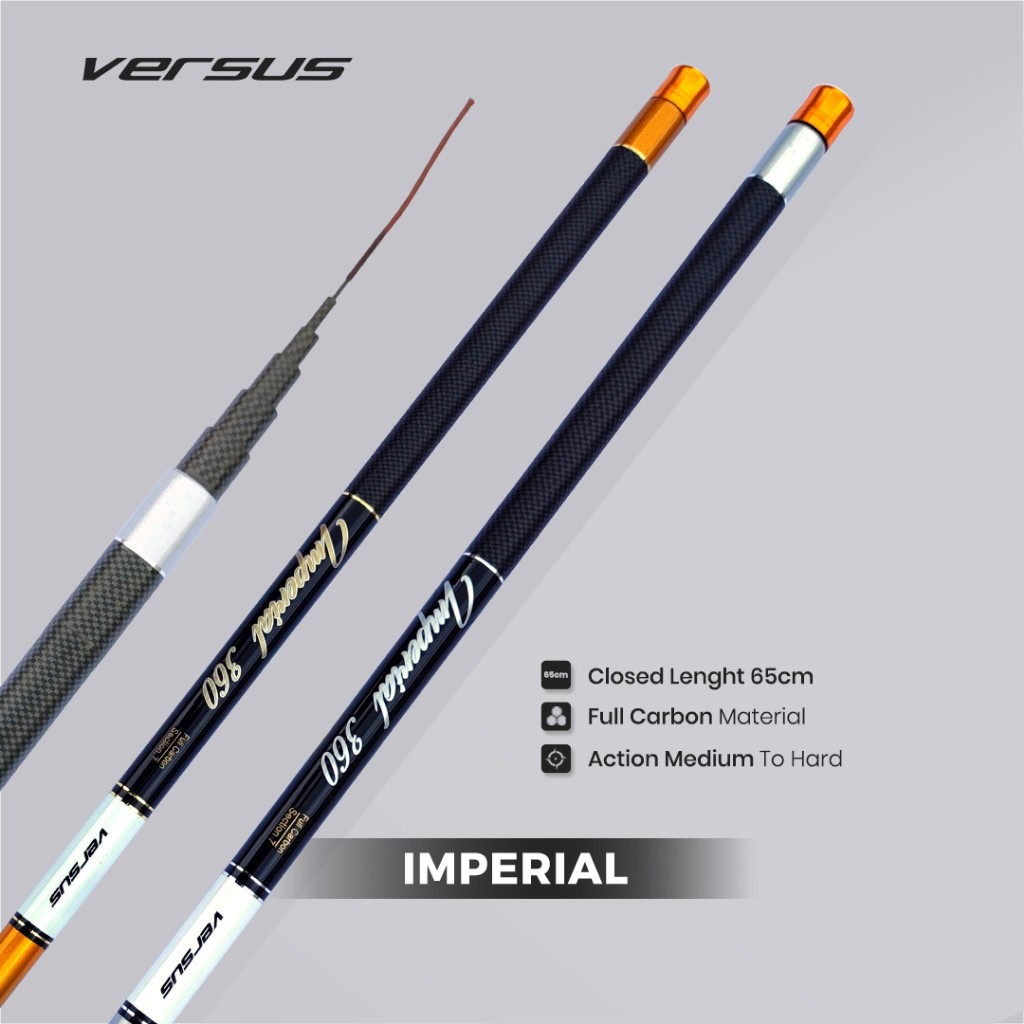 Joran Tegek Versus Imperial - Full Carbon - Medium Hard Sensitif Powerful