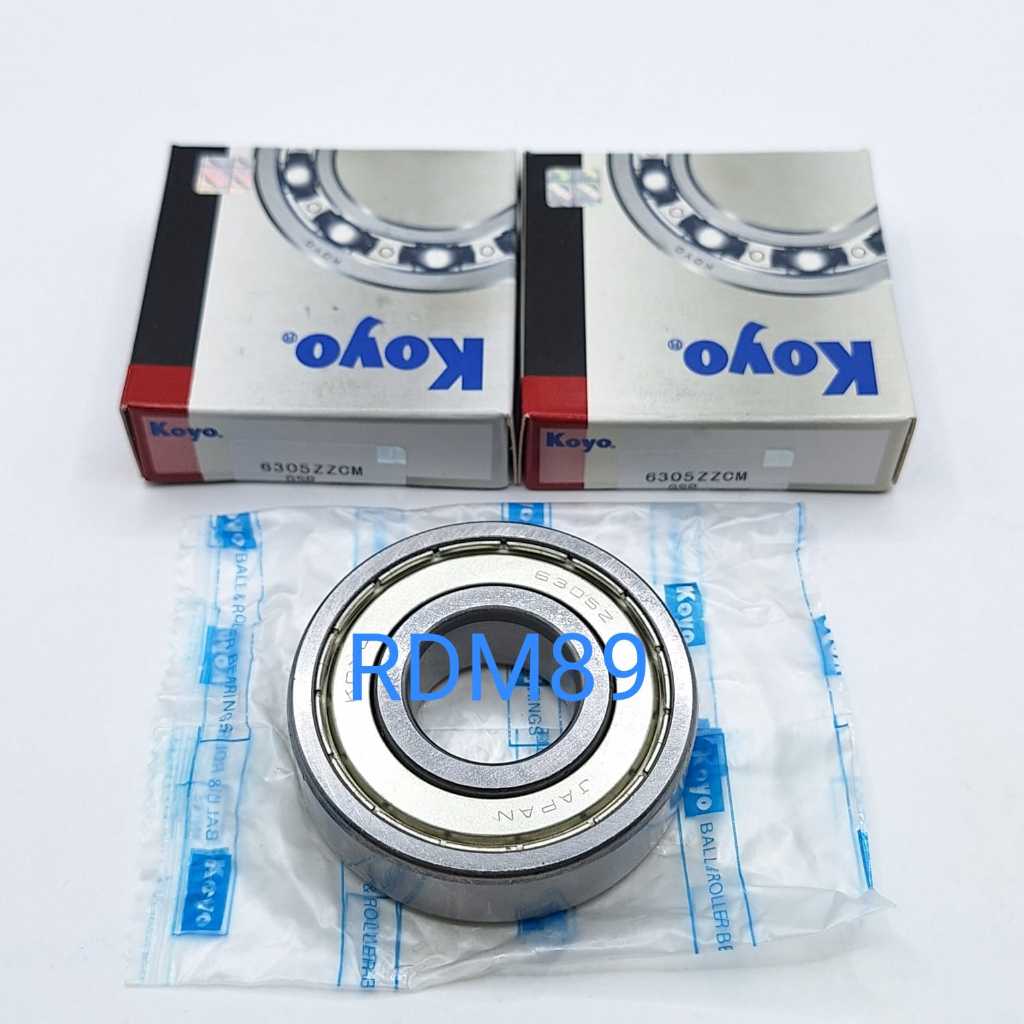 BEARING 6305 ZZ KOYO 6305ZZ KOYO TUTUP BESI