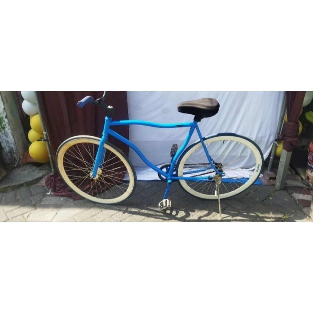 SEPEDA FIXIE SINGLE SPEED TORPEDO BEKAS BAGUS