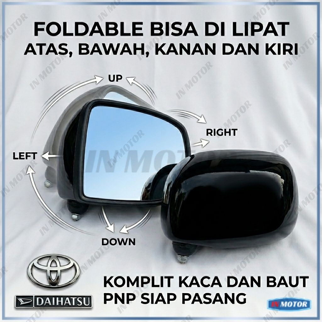 Spion Grand max variasi  Universal untuk modifikasi mobil pick up Grandmax apv pickup carry traga / 
