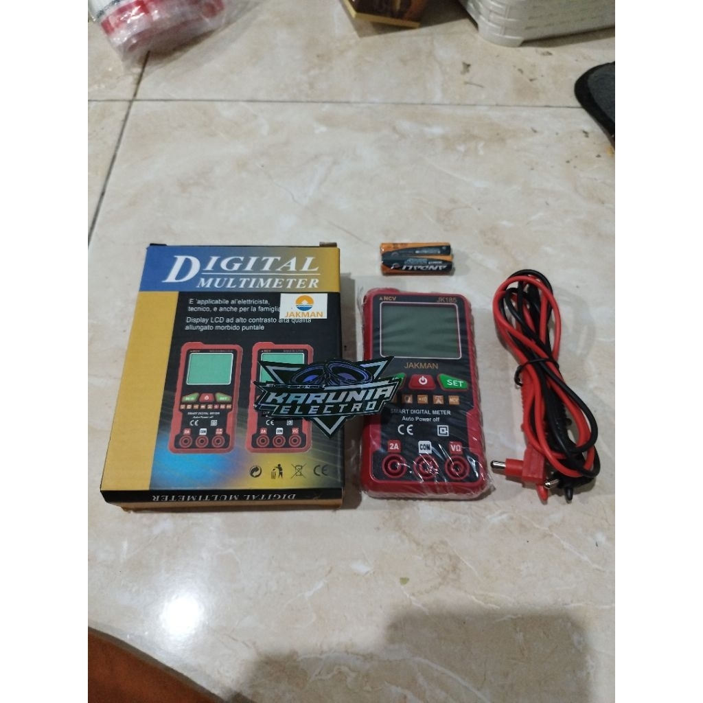 multimeter digital smart otomatis jakman