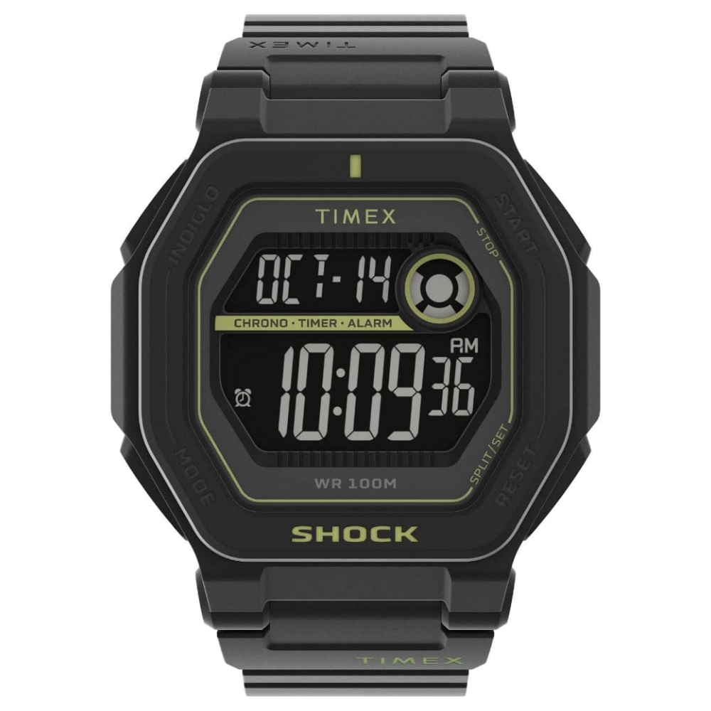 Original 100% Jam Tangan Pria Timex TW2V59800 Command Encounter Rubber Strap Garansi Resmi 1 Tahun