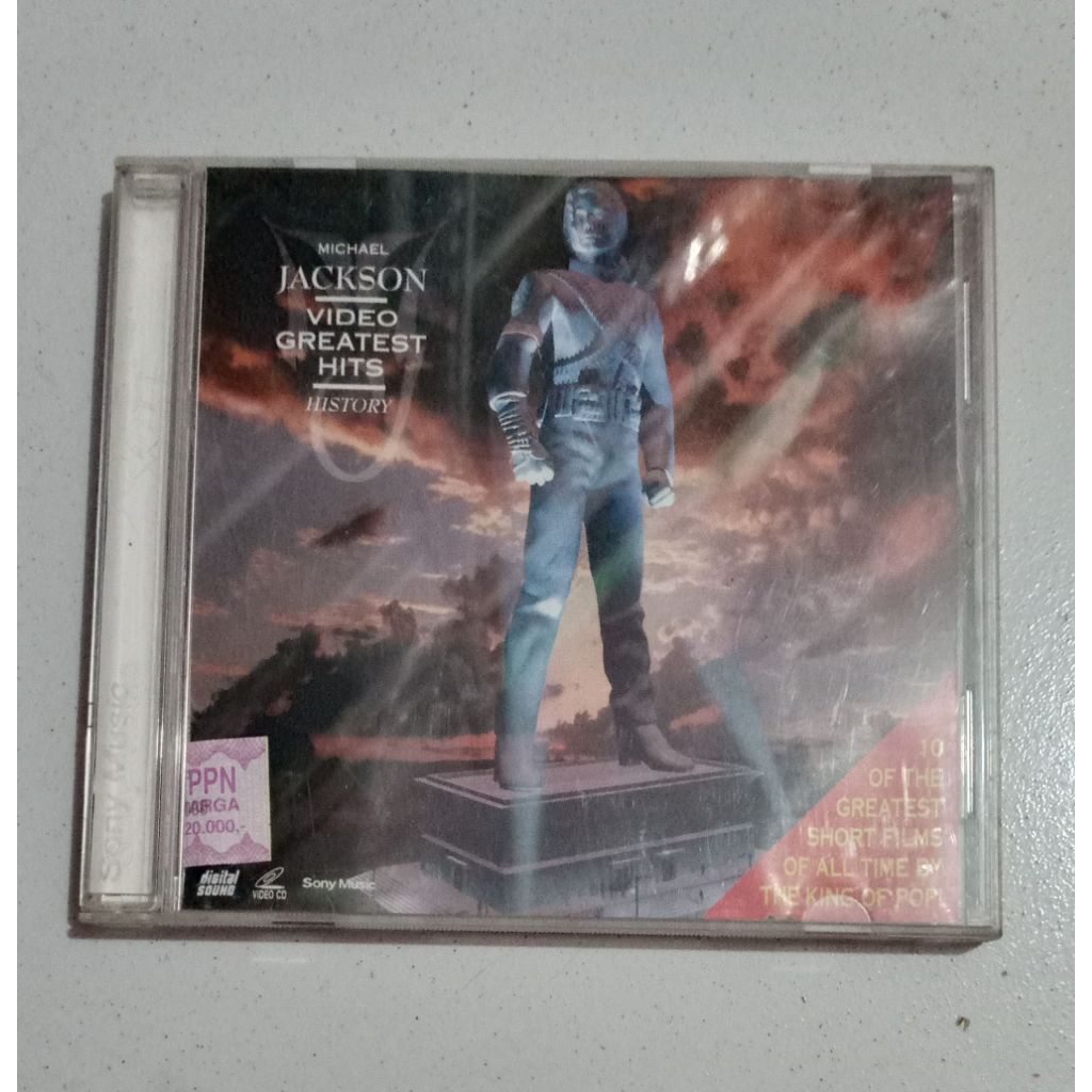 VCD Michael Jackson Greatest Hits Album History