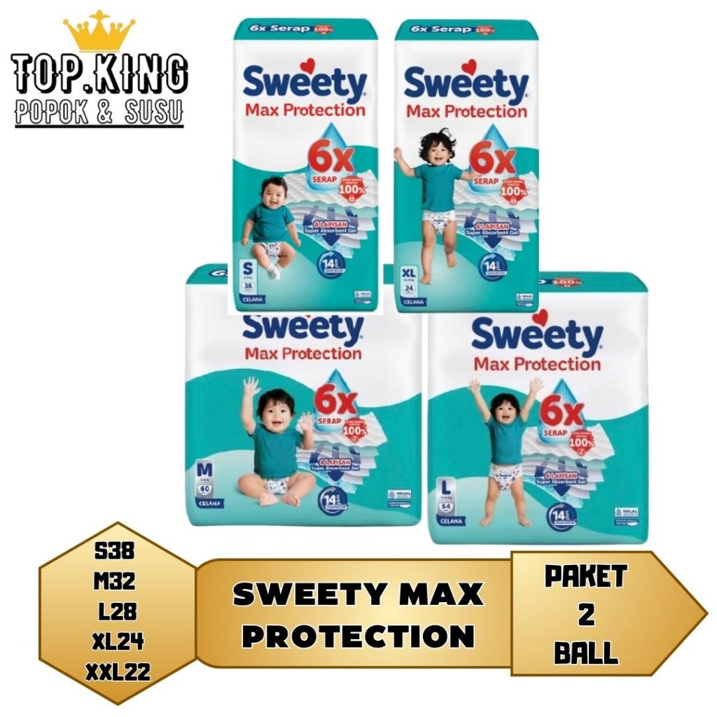 {POPOK MURAH} 2-BALL SWEETY MAX PROTECTION PANTS/S38/M32/L28 XL24/XXL22 /top.kingg