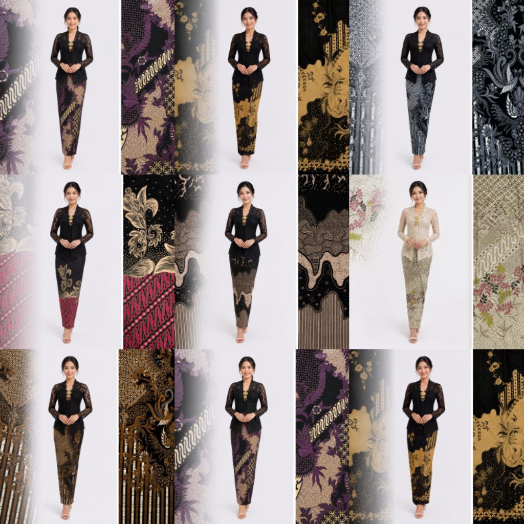 ROK SPAN BATIK BAWAHAN KEBAYA/ROK WISUDA/ROK TUNANGAN/ROK SPAN MODERN/Size M-Jumbo