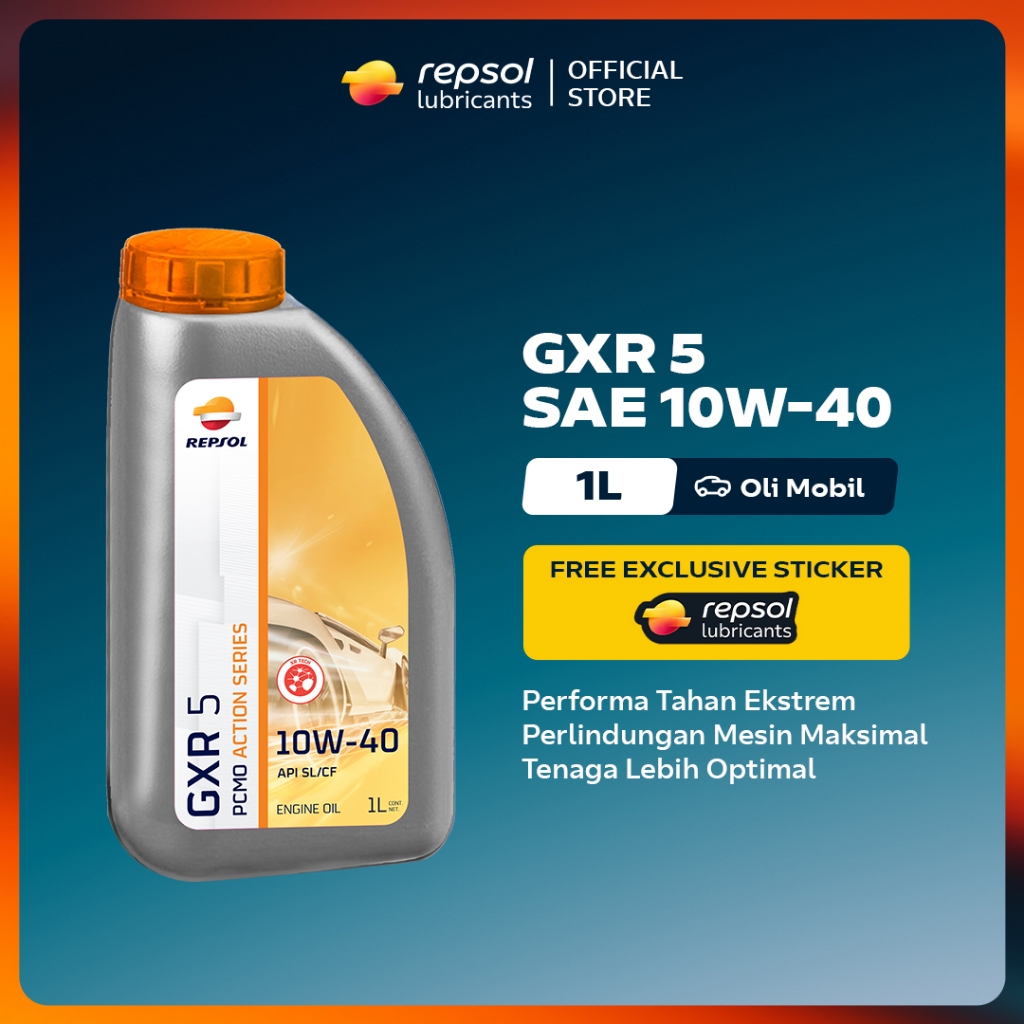 OLI MOBIL REPSOL GXR 5 SAE 10W-40
