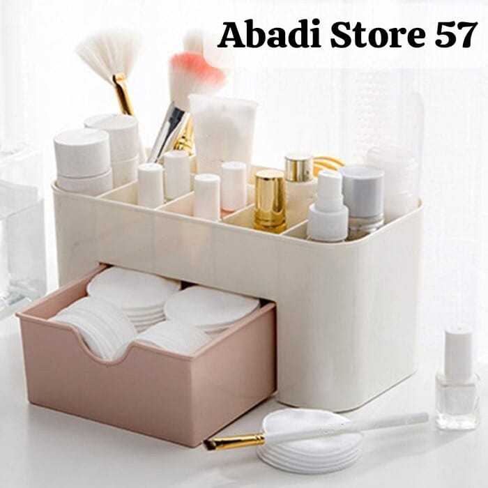 Rak Makeup Rak Kosmetik Tempat Wadah Makeup Plastik