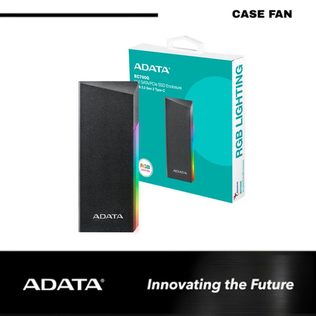 ADATA M.2 NVME SSD ENCLOSURE EC700G USB 3.2 GEN 2 TYPE-C