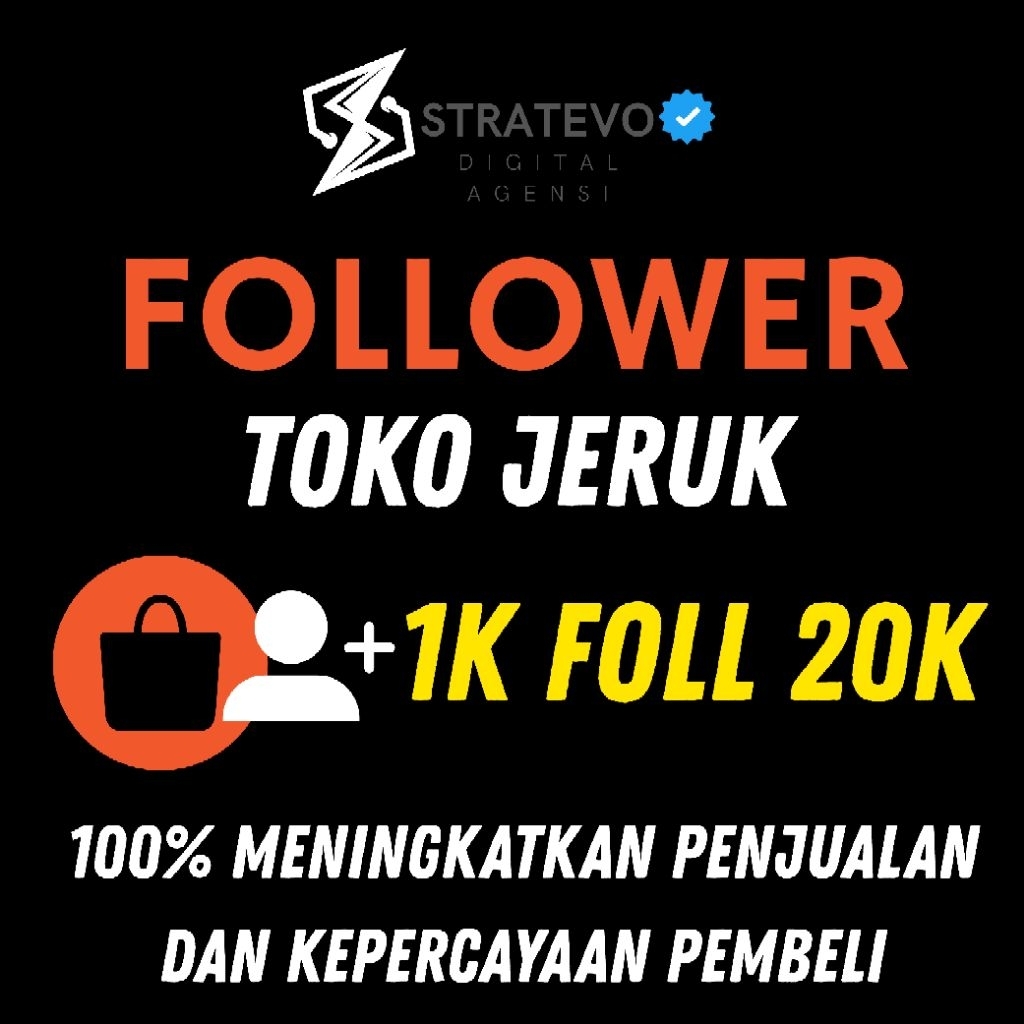 [100% NO DROP] ZHOPEE FOLLOWERS PERMANEN GARANSI