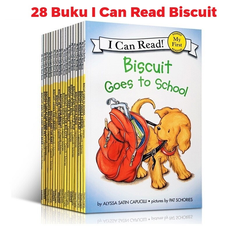I Can Read - The Biscuit English books Set isi 28 Buku - My First Level - Buku Cerita Anak Import Ba