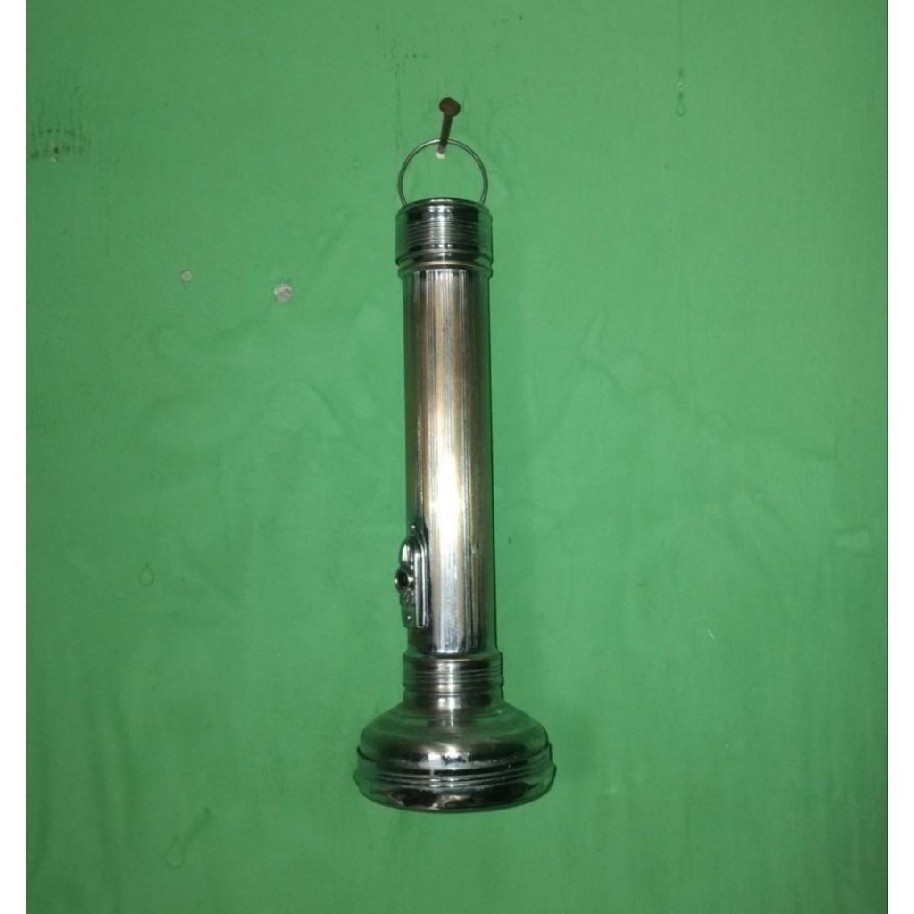 Senter jadul eveready usa sentolop antik eveready usa lampu senter kuno made in usa eveready logam k