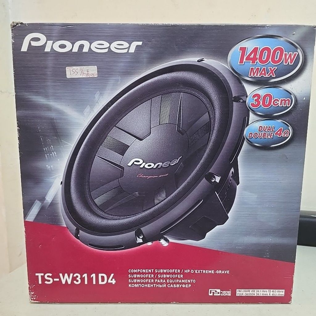 Pioneer TS-W311D4
