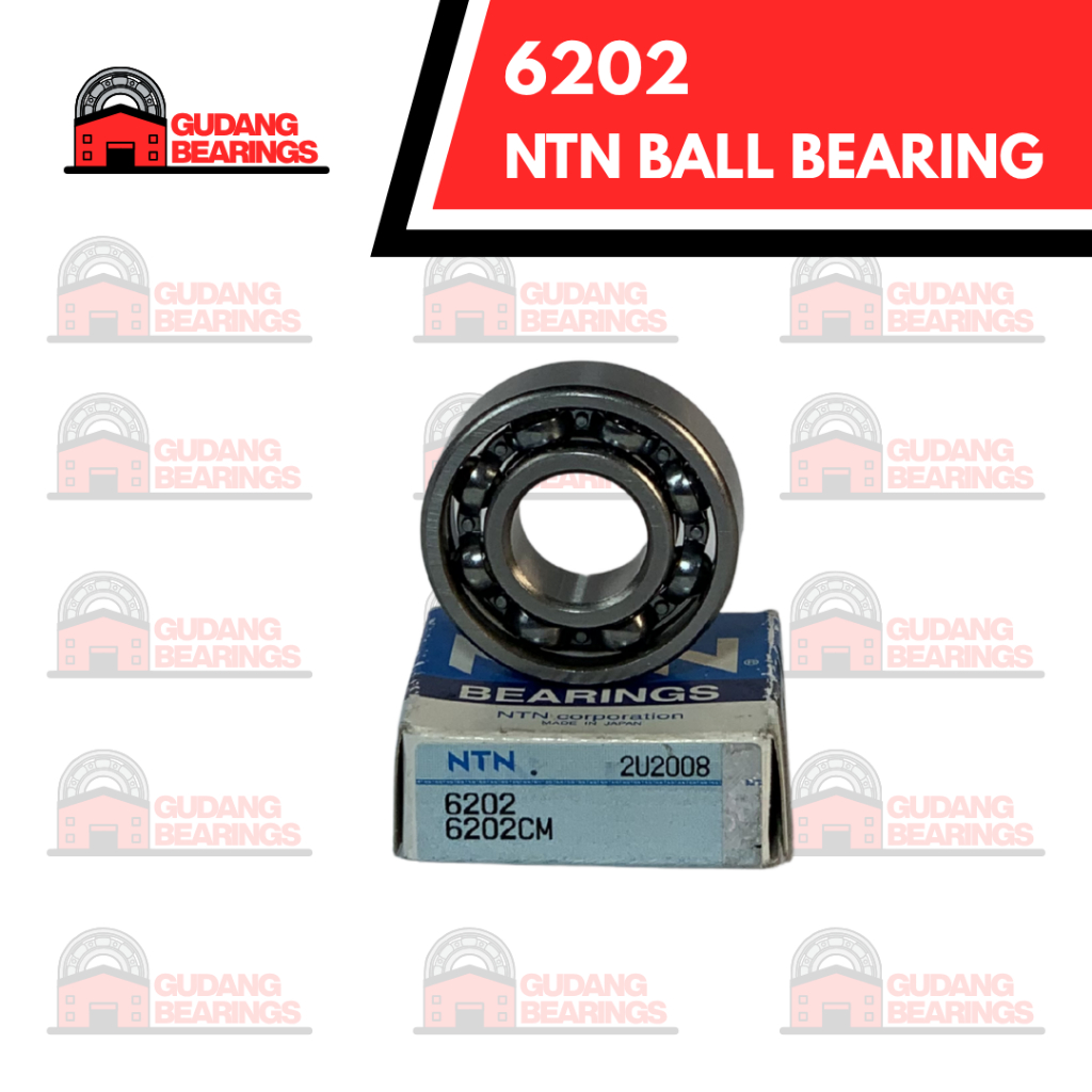6202 POLOS NTN BALL BEARING (15X35X11)