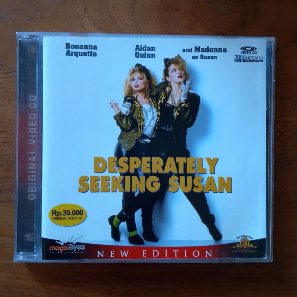 VCD Original Desperately Seeking Susan (Madonna)