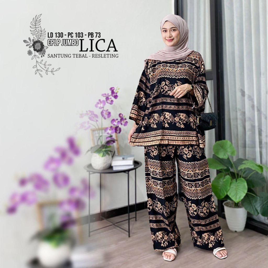 Setelan Wanita CPLP Motif LICA