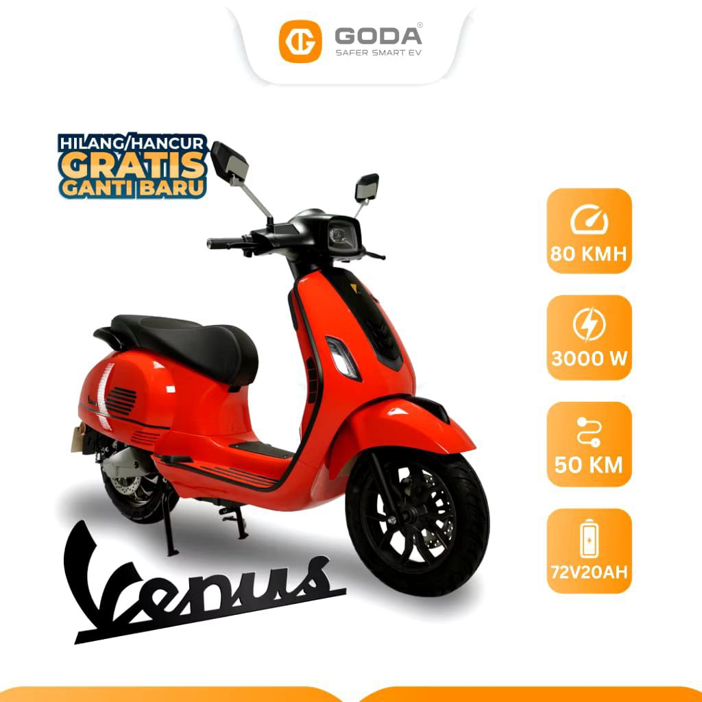 Terbaru sepeda listrik goda Goda venus