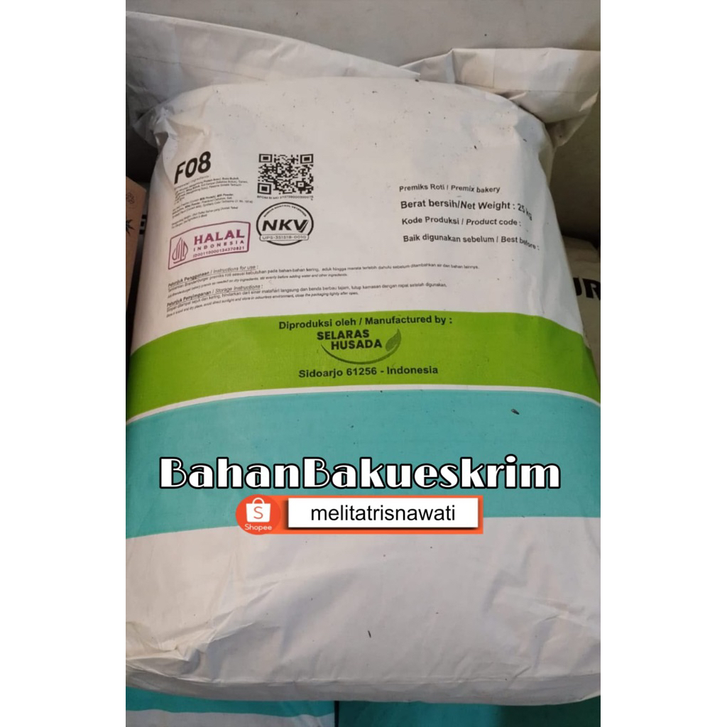 BRANDENBURGER F08 susu bubuk 25kg untuk bakery