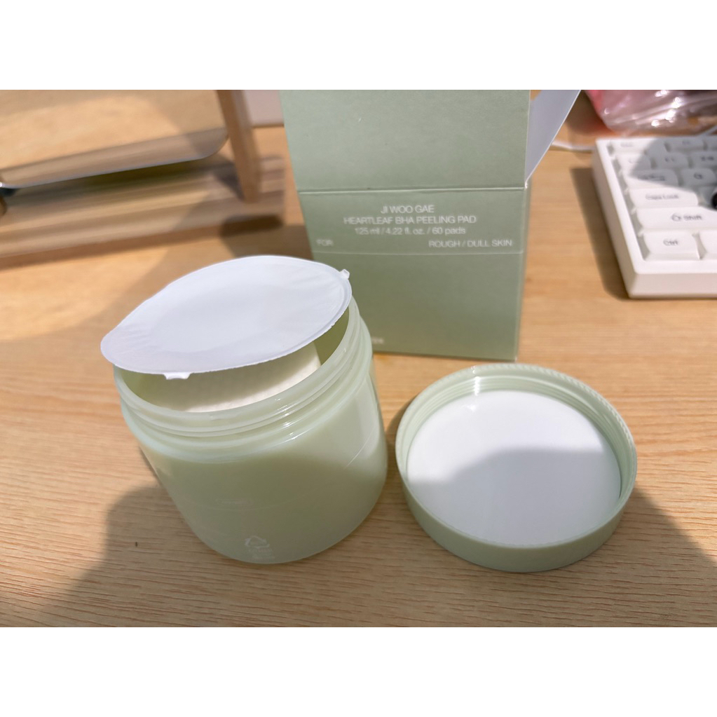 celimax ji woo gae heartleaf bha peeling pad