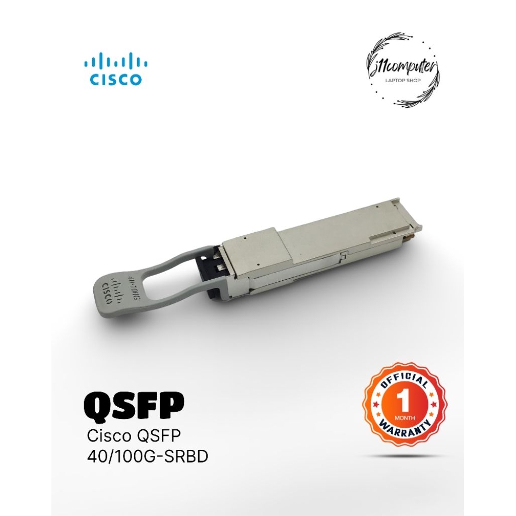 Cisco QSFP-40/100G-SRBD – Transceiver 100G/40G SR-BiDi Berkualitas Tinggi berhologram