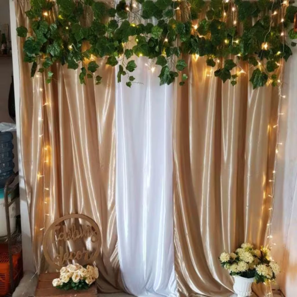 Paket photobooth lamaran/ backdrop nikahan