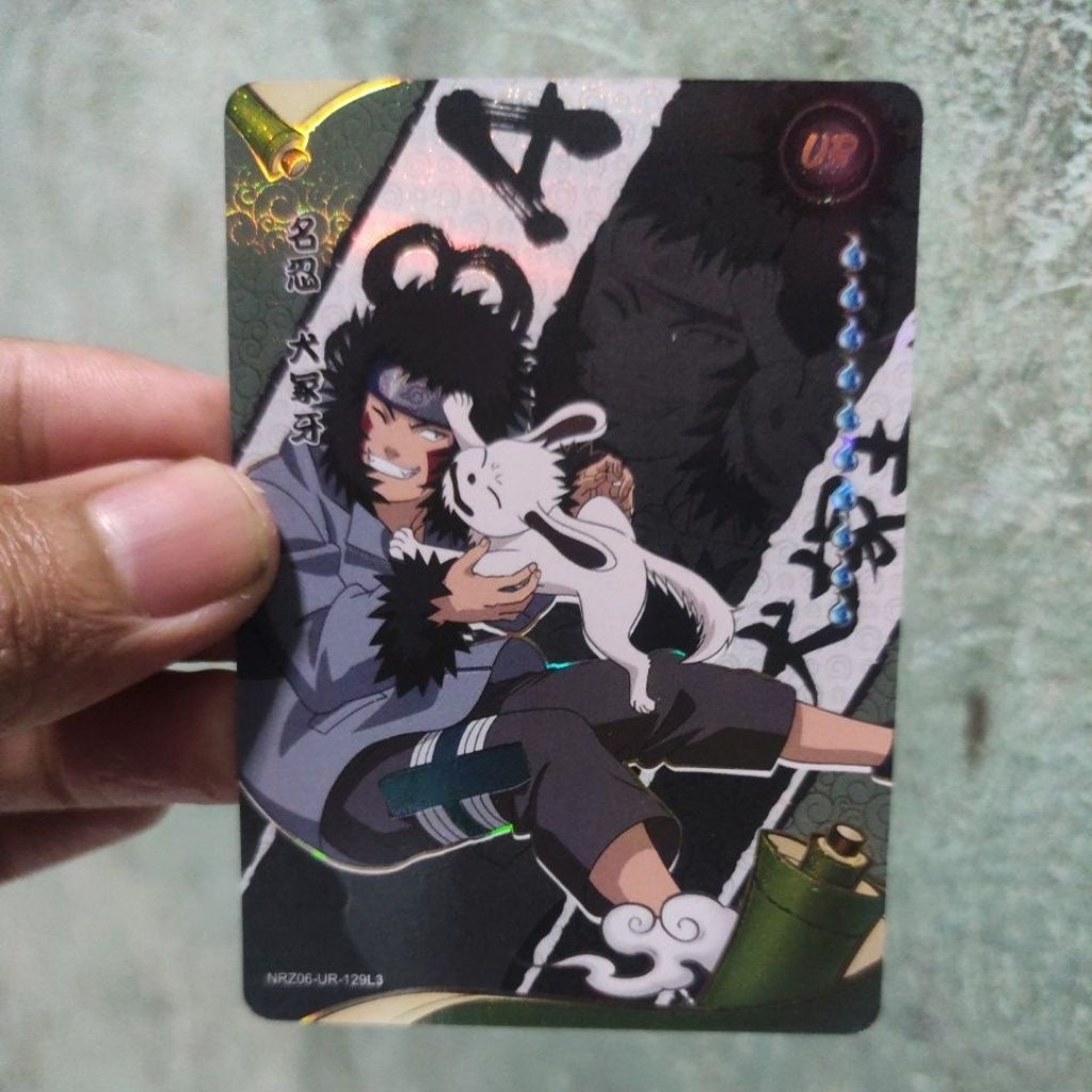 UR kiba kartu naruto