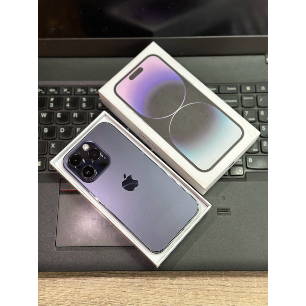 iphone 14 pro 256 terdaftar second like new