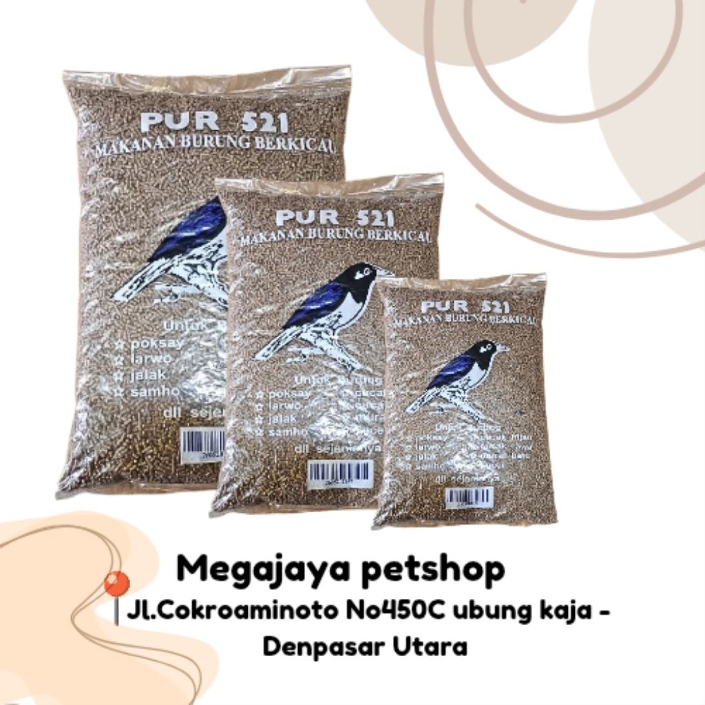 Pur 521 - makanan burung berkicau