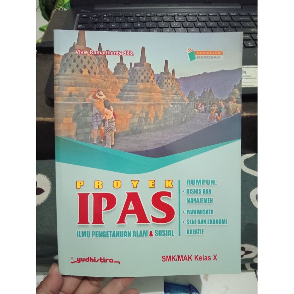 Proyek IPAS SMK  MAK Kelas X 10 Rumpun Bisnis Dan Manajemen Pariwisata Kurikulum Merdeka Yudhistira