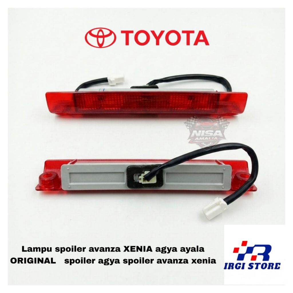 Lampu spoiler avanza XENIA agya ayala ORIGINAL spoiler agya spoiler avanza xenia