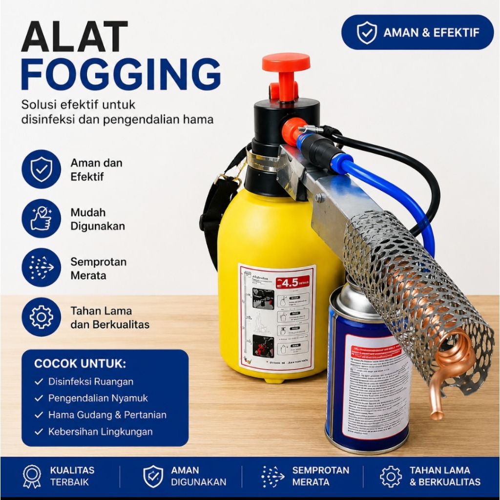 Alat fogging mini portabel/fogging machine mini portable