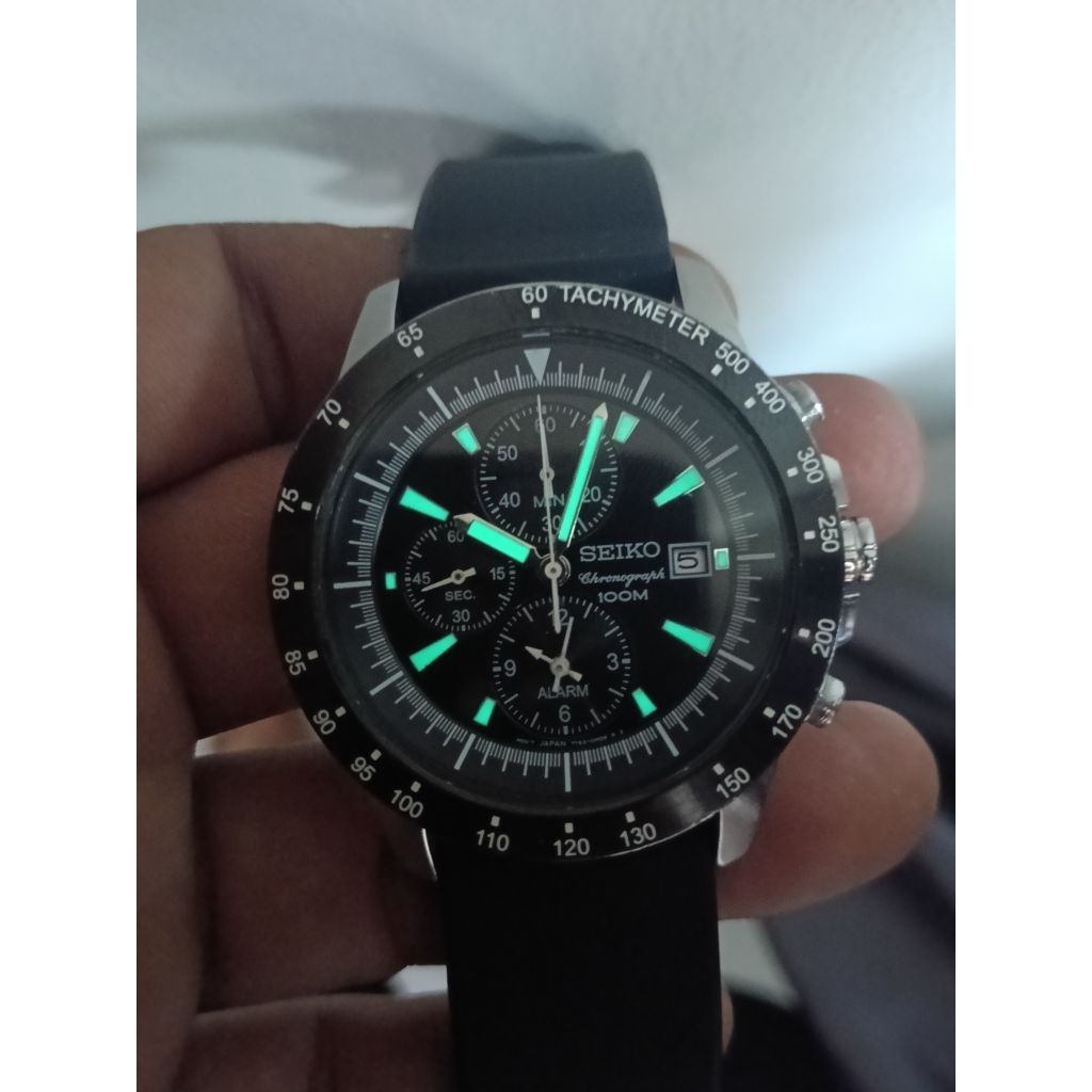 Seiko Chronograph Alarm Bekas