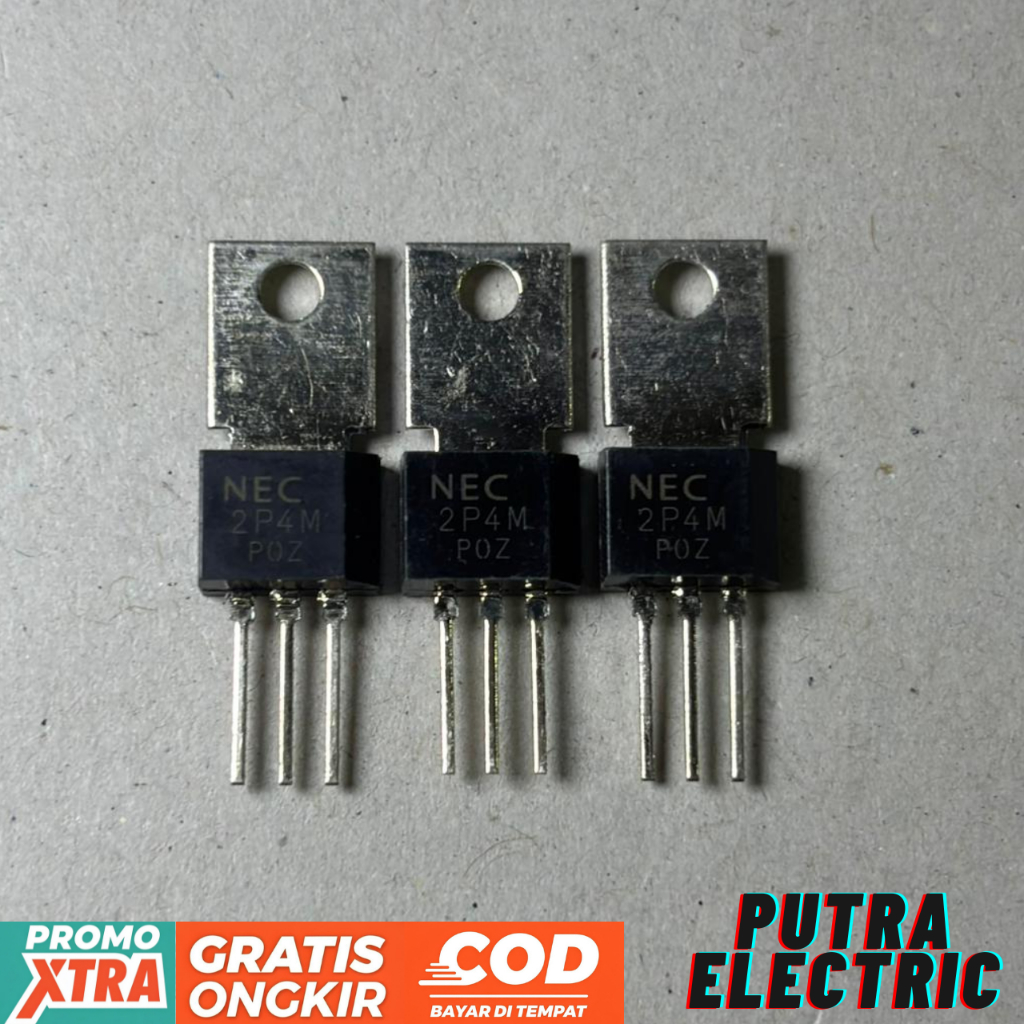 TR TRANSISTOR SCR 2P4M FIR 3D FIR3D THYRISTOR FIR 3 D 2P 4M UPS ASLI ORIGINAL NEC