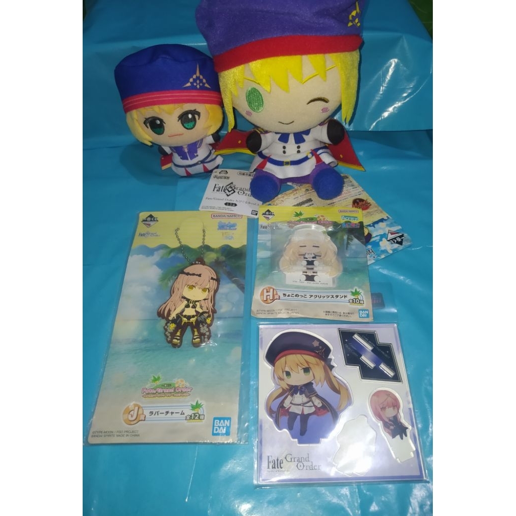 FGO Fate/Grand Order Artoria Caster Castoria Knocknarea Ichiban Kuji Chokonokko Nuigurumi Acrylic Bl