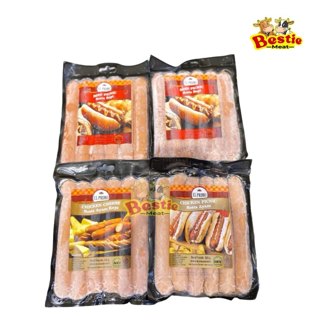 El Primo Sosis Beef & Chicken Cheese