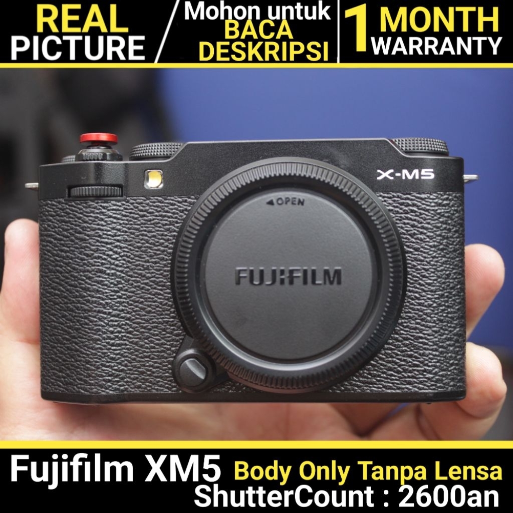 Kamera Fujifilm XM5 Body Black FullBox BEKAS
