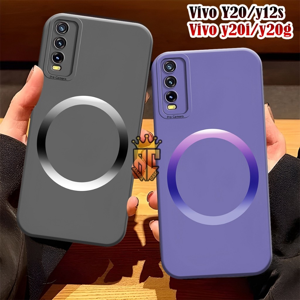 Softcase VIVO Y12S Y20 Y20S Y20A Y20SG Y20I Fashion Case Motif Logo Apple 2 - Case Cute - Case Vivo 