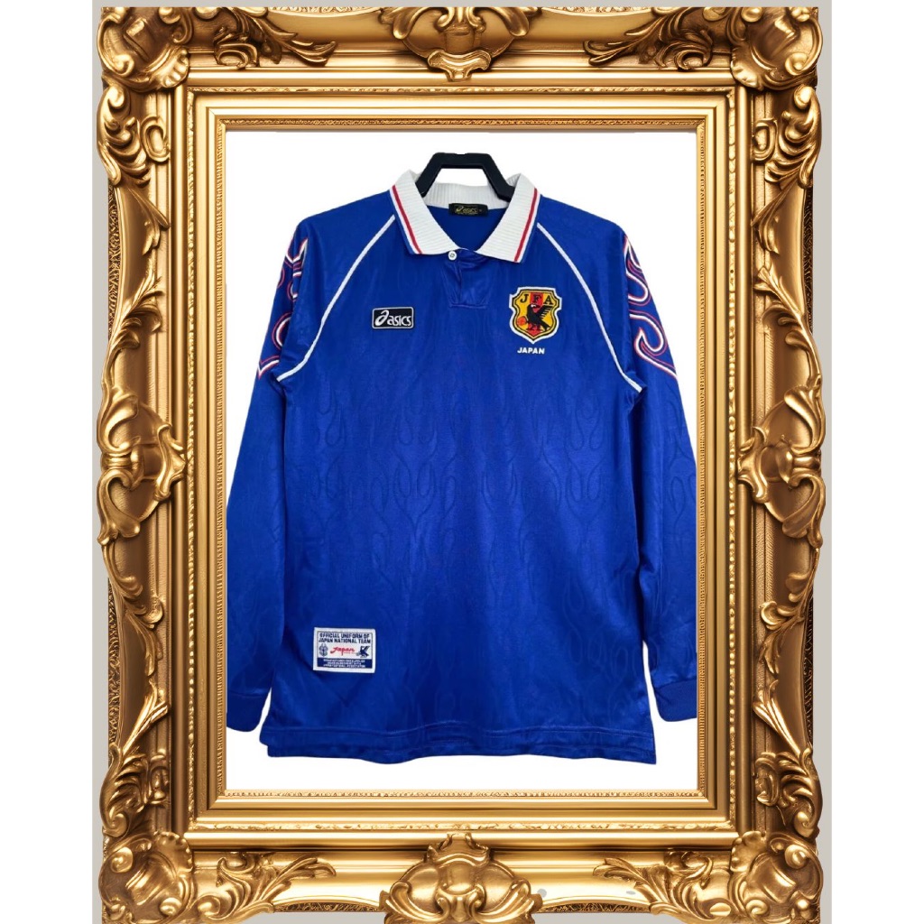 JERSEY BOLA JEPANG VINTAGE 1998 LONGSLEEVE
