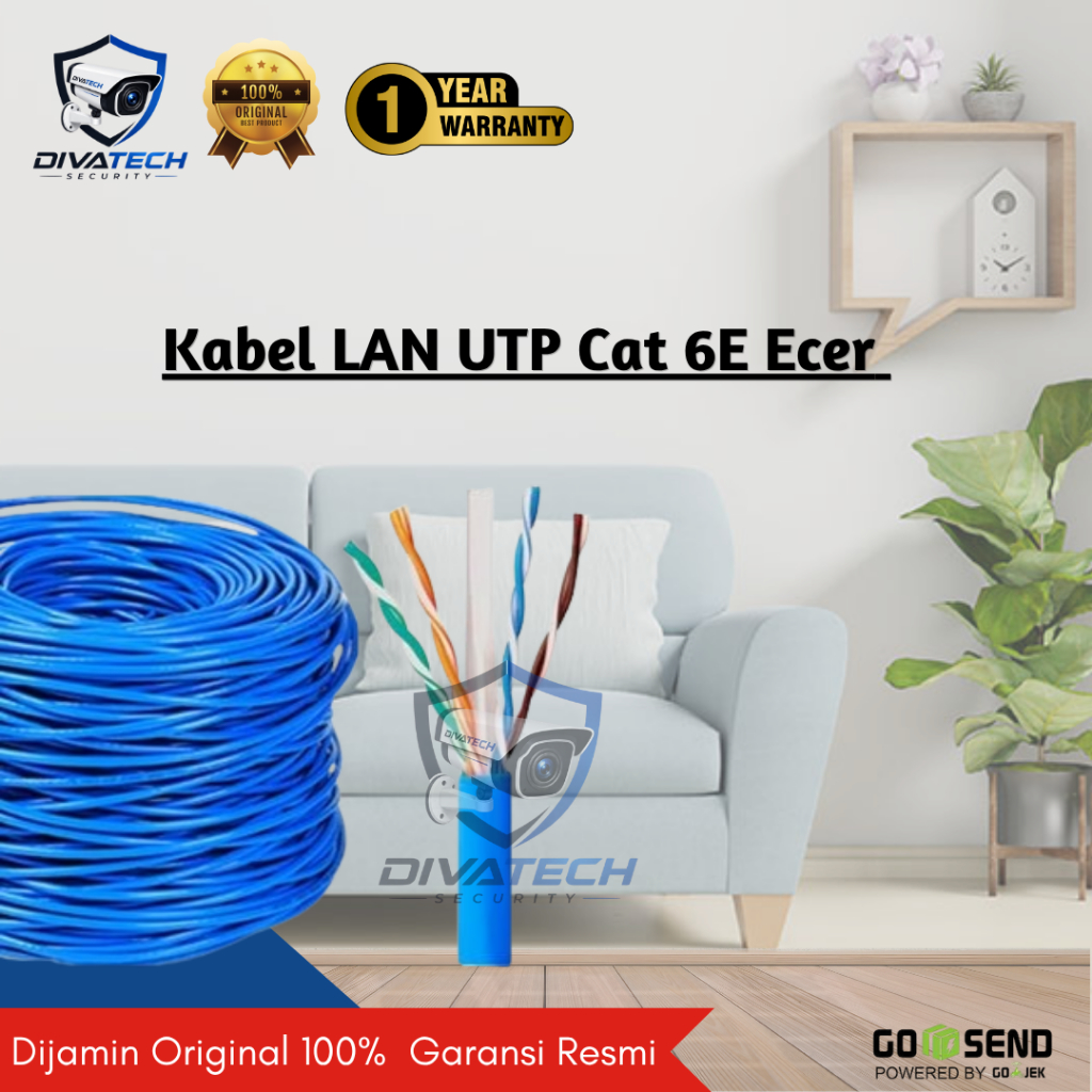 KABEL LAN UTP CAT.6/KABEL INTERNET IP CCTV-ECERAN PERMETER
