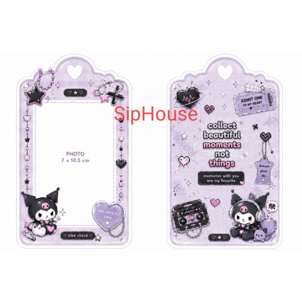 holder photocard cute, photocard holder aesthetic, photocard holder kawaii, photocard holder lucu, h