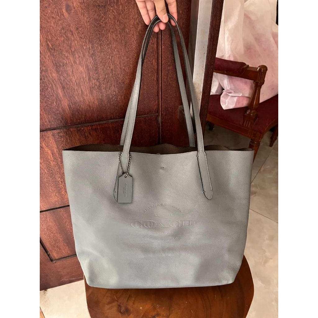 prelovedbyagza - Coach Hudson Tote Grey
