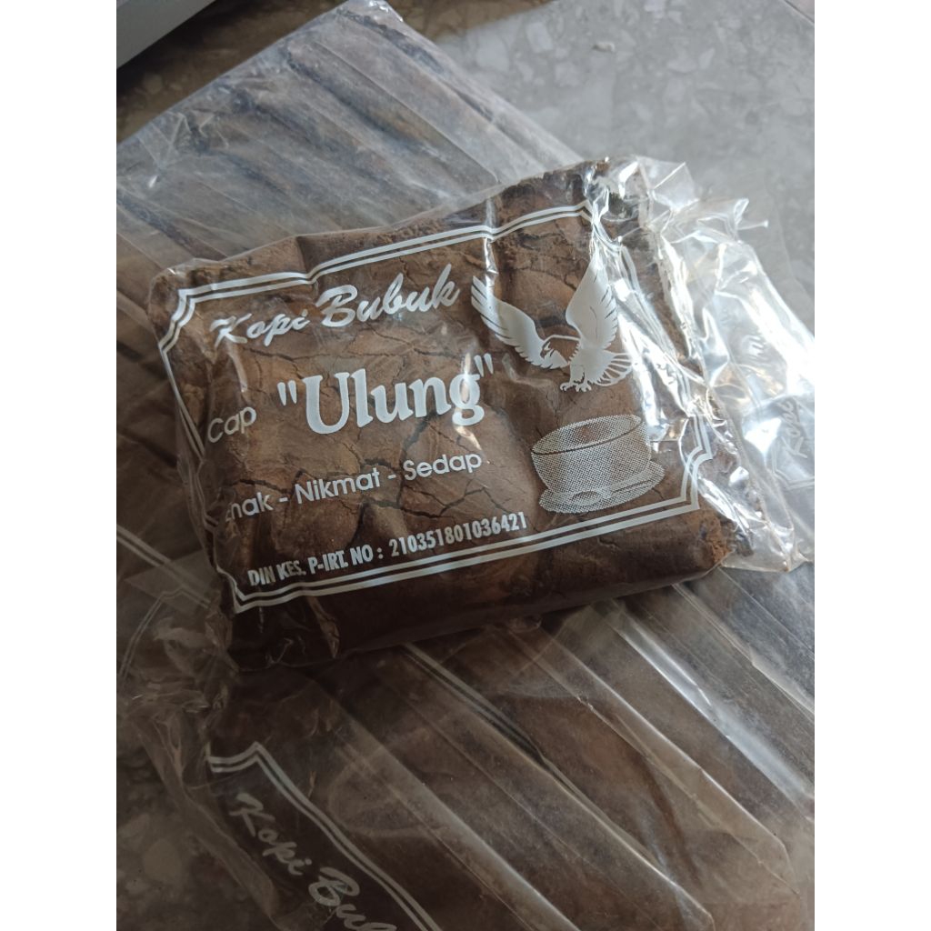 Kopi bubuk cap Ulung /Kopi kemasan