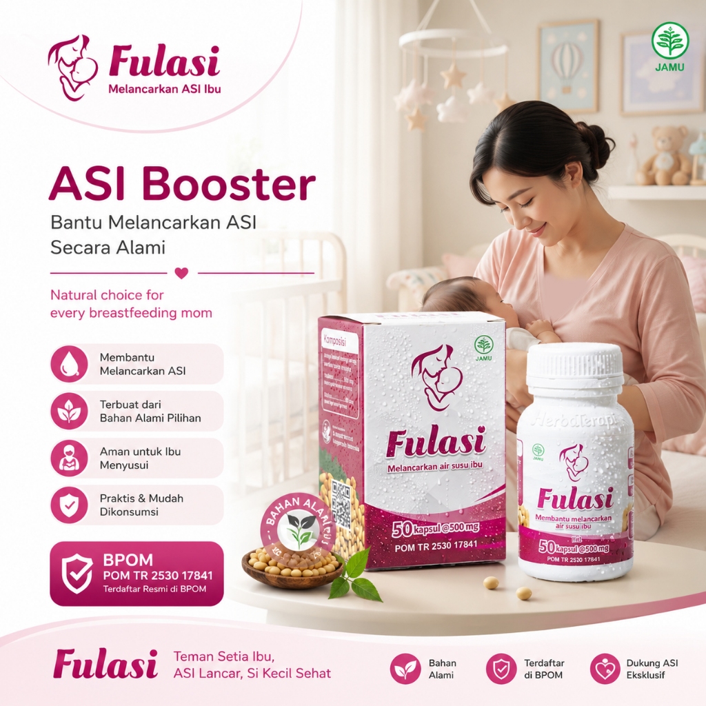 Fulasi ASI Booster Pelancar Asi Herbal