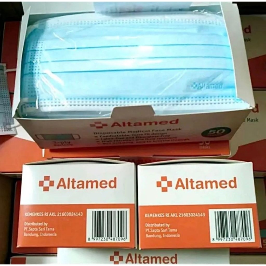 Masker Altamed Earloop / Masker Altamed 3ply